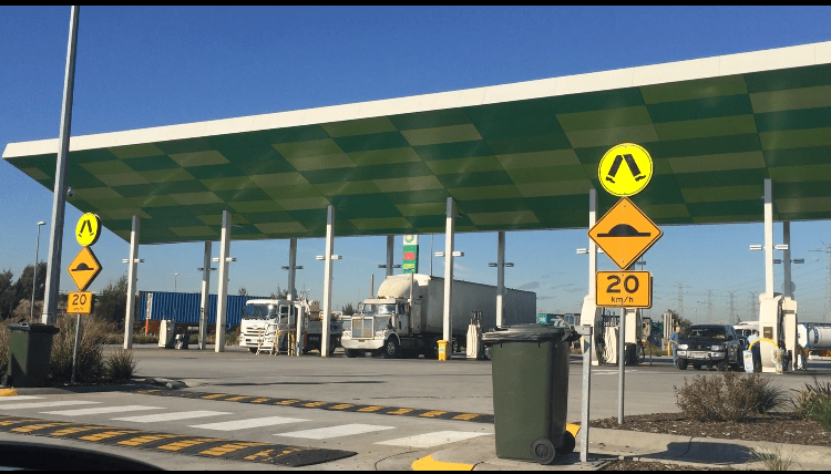 Petrol Station in Victoria 